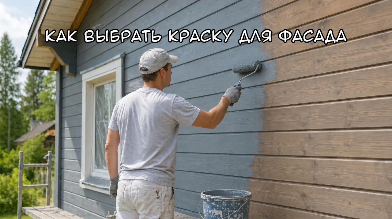 краска для фасада